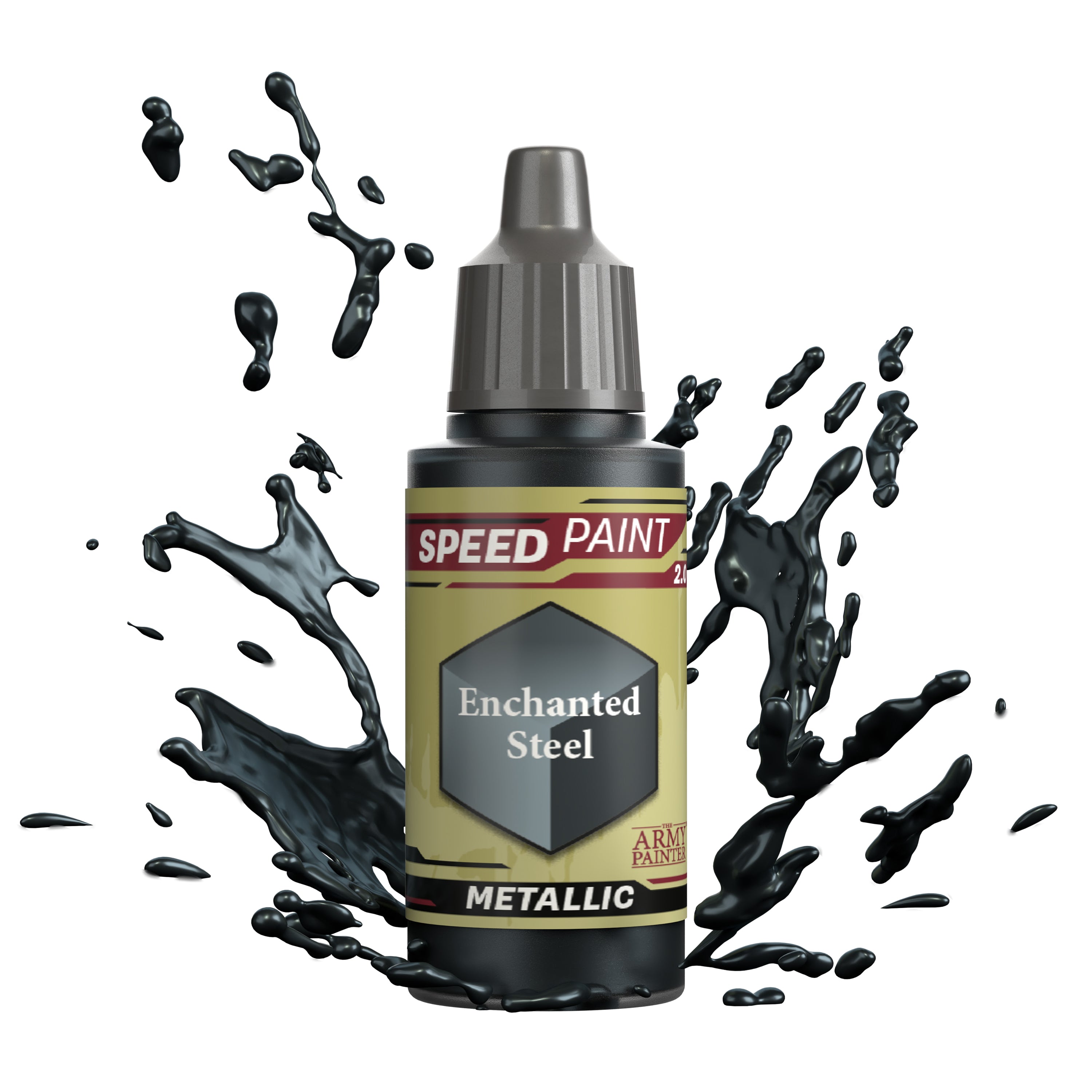 Speedpaint Enchanted Steel - Premium Fast-Drying Acrylic Paint for Miniatures & Models - Perfect for Warhammer, D&D, and Tabletop Gaming