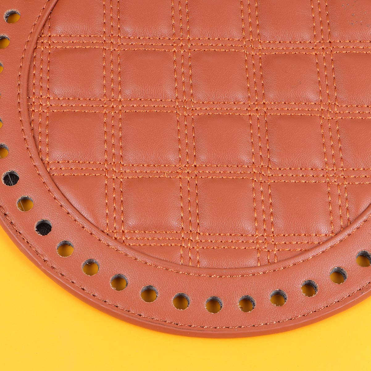 EXCEART 1pc Crochet Bag Shaper Insert - DIY Knitting Bag Base Pad for Tote, Purse & Woven Bags - Handmade Handbag Bottom Support for Crafting & Organizing (Perfect for Knitters & Crochet Enthusiasts)