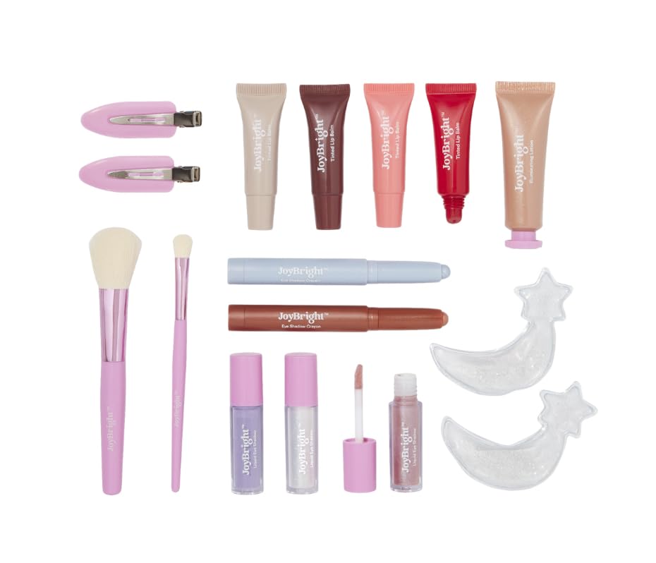 JoyBright by Ulta Beauty Box: Happy Hues Makeup Palette - Vibrant Eyeshadow & Blush Set for Everyday Glam & Party Looks | Perfect for Date Night, Special Occasions & Self-Care Moments