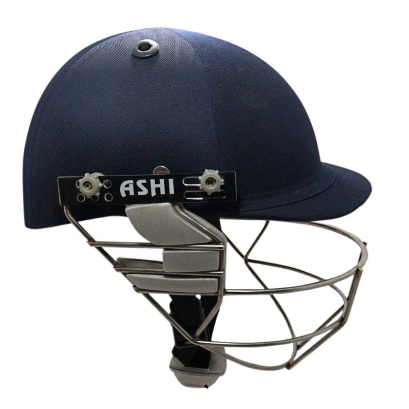 ASHI Classic Match Performance Titanium Cricket Helmet - Lightweight Protective Headgear for Cricket Players - Perfect for Professional Matches & Training Sessions