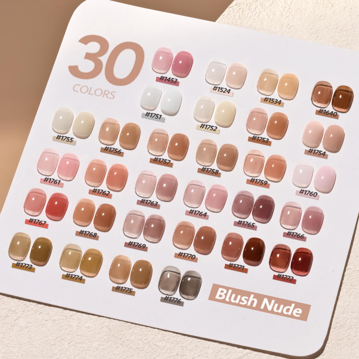 GAOY 33Pcs Jelly Gel Nail Polish Set - Sheer Pink Nude Gel Polish Kit with Glossy & Matte Top Coat, Base Coat for DIY Nail Art | Long Lasting, Non-Toxic, Salon Quality | Perfect for Home Manicures, Bridal Nails & Special Occasions