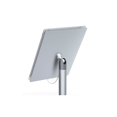 Apple iPad Floor Stand for Large 22x56 Posters - Adjustable Top Loading Slide-in Frame Display Holder - Perfect for Trade Shows, Retail Stores, and Exhibition Booths