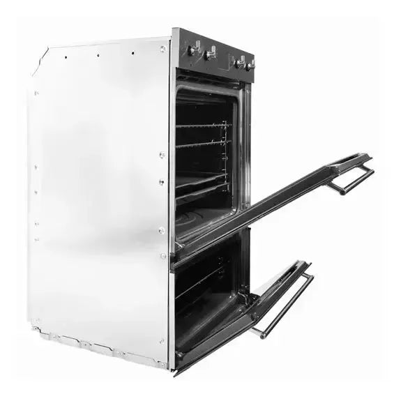 Smeg 60cm Classic Thermoseal Double Pyrolytic Oven in Stainless Steel - Professional Kitchen Appliance for Baking, Roasting & Self-Cleaning | Perfect for Home Chefs & Modern Kitchens