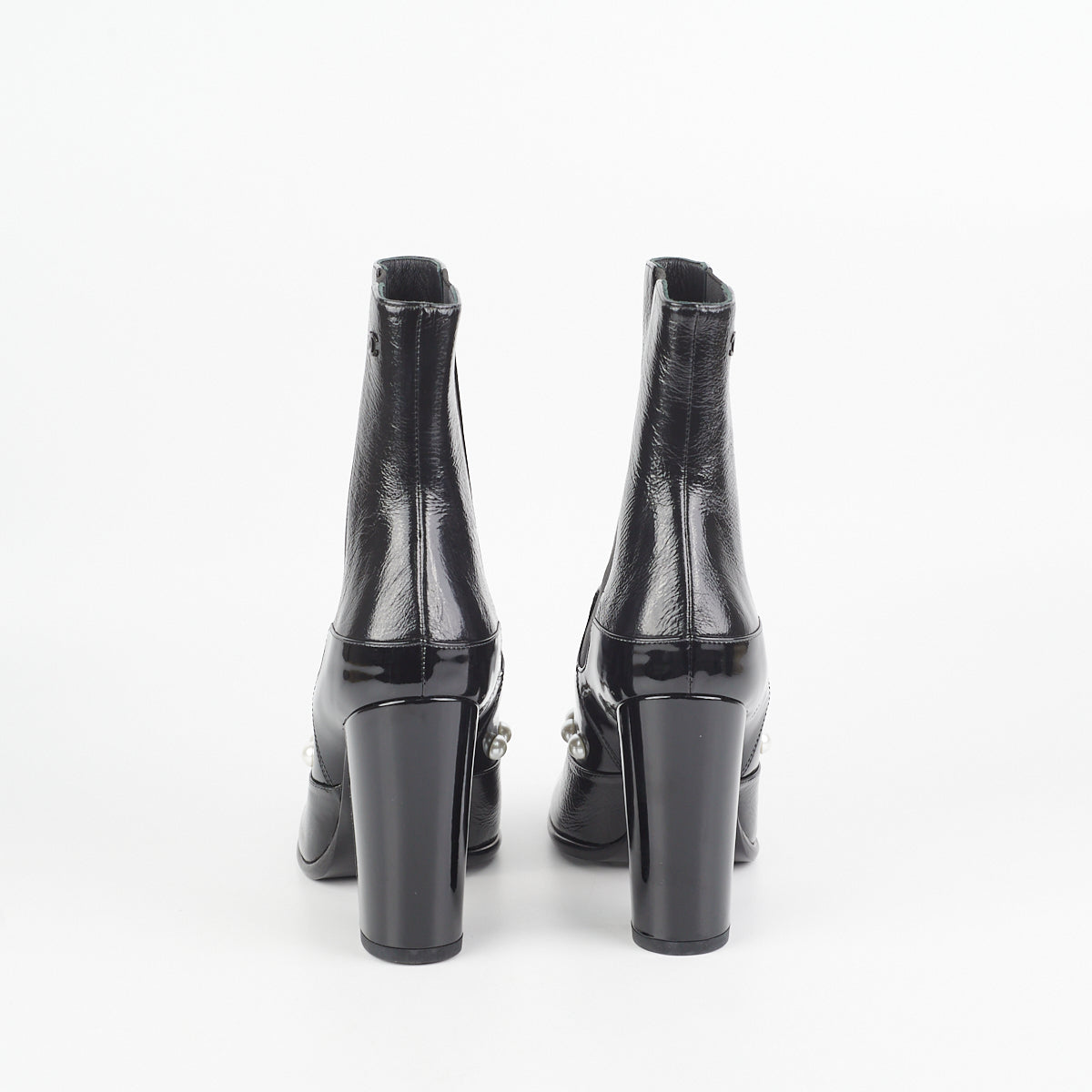 Chanel Black Leather Ankle Boots for Women - Stylish & Comfortable for Casual Outings & Evening Events