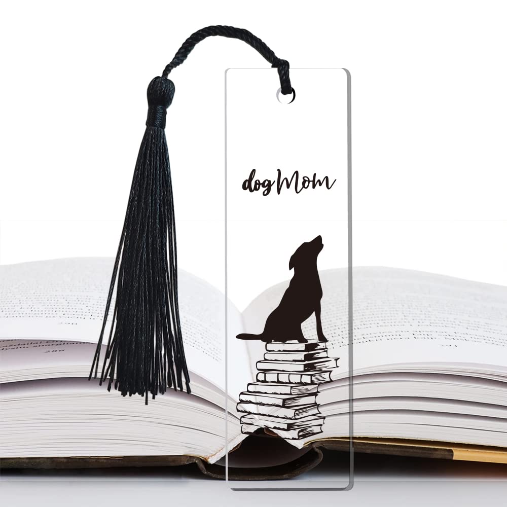 Inspirational Dog Mom Bookmark - Thoughtful Gift for Dog Lovers, Women, Bookworms | Perfect for Birthday, Friendship, Sister Gifts | Great for Reading, Book Club & Relaxation Time