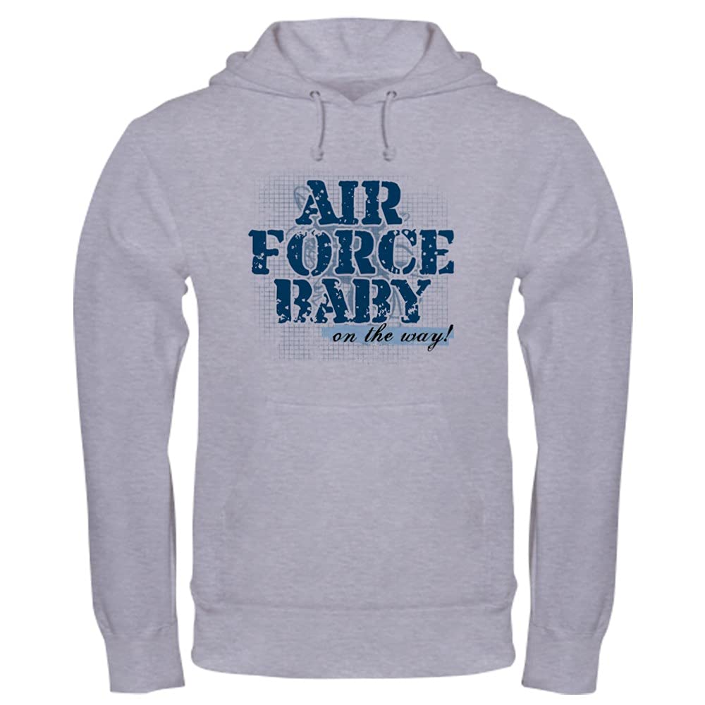 Air Force Baby On The Way Hooded Sweatshirt - Military Family Pregnancy Announcement Gift - Perfect for Gender Reveals & New Parent Apparel
