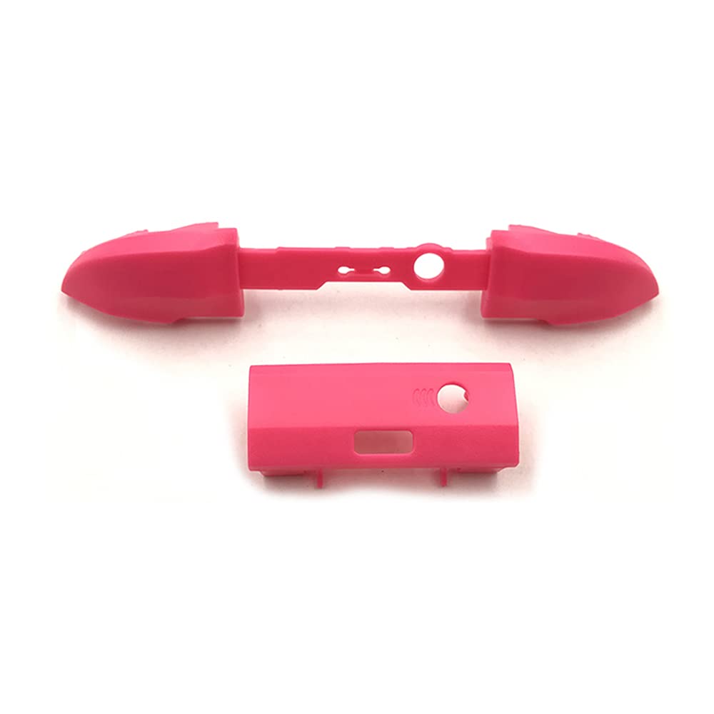 Xbox Series S/X Controller Replacement Bumpers & Triggers - LB RB Buttons & Middle Holder (Pink) | Perfect for Gaming, Repair & Customization
