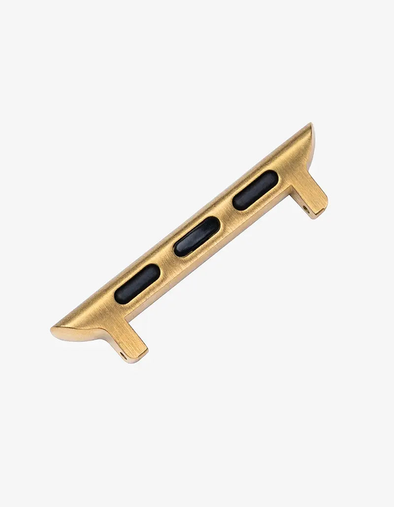 Premium Gold Apple Watch Adapter - Compatible with All Apple Watch Models (Series 1-9, SE, Ultra) - Secure Fit for Charging & Stylish Look - Perfect for Home, Office & Travel Use