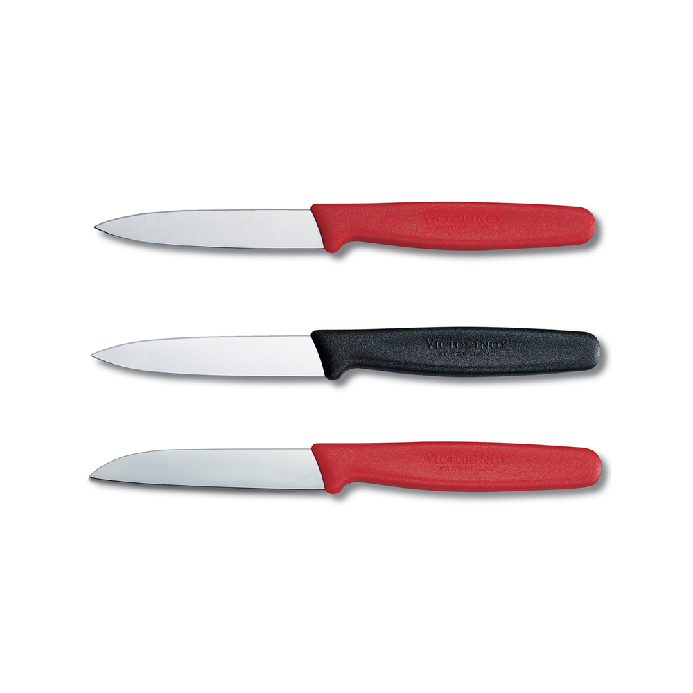 Victorinox Paring Knives Set - Premium Stainless Steel Kitchen Knives for Peeling, Slicing & Precision Cutting - Perfect for Fruits, Vegetables & Meal Prep