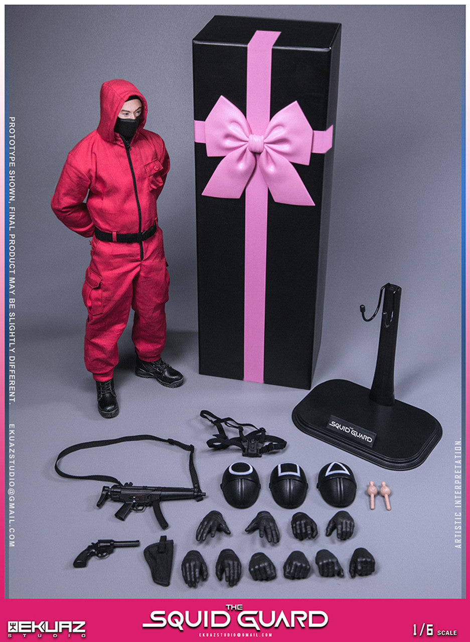 Ekuaz Studio 1/6 Scale The Game Guard Action Figure Collectible Model - Perfect for Display, Photography & Gaming Enthusiasts
