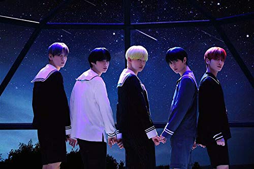 TXT [MINISODE1 : BLUE HOUR] K-POP Album (Random Version) - CD, 128p Photobook, Stickers, Lyric Paper, Behind Book, Photocards & Postcards | Sealed with Tracking Code | Perfect for K-POP Collectors & Fans