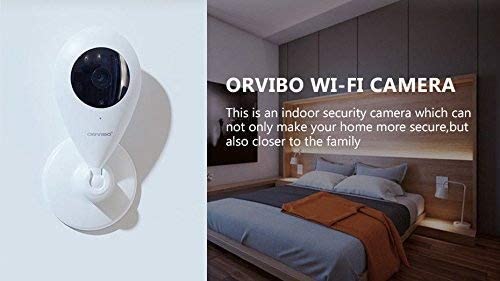 Orvibo SC10W Smart Security Camera - 1080P HD Night Vision, 2-Way Audio, Motion Detection, Indoor Wireless WiFi Camera for Home & Baby Monitor (1 Pack) - Perfect for Home Security, Pet Monitoring & Baby Care