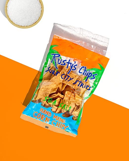 Rusty’s Crunchy Healthy Chips - Gluten Free, Non-GMO, Vegan Snacks with No Preservatives - Perfect for On-the-Go, Lunchboxes & Movie Nights