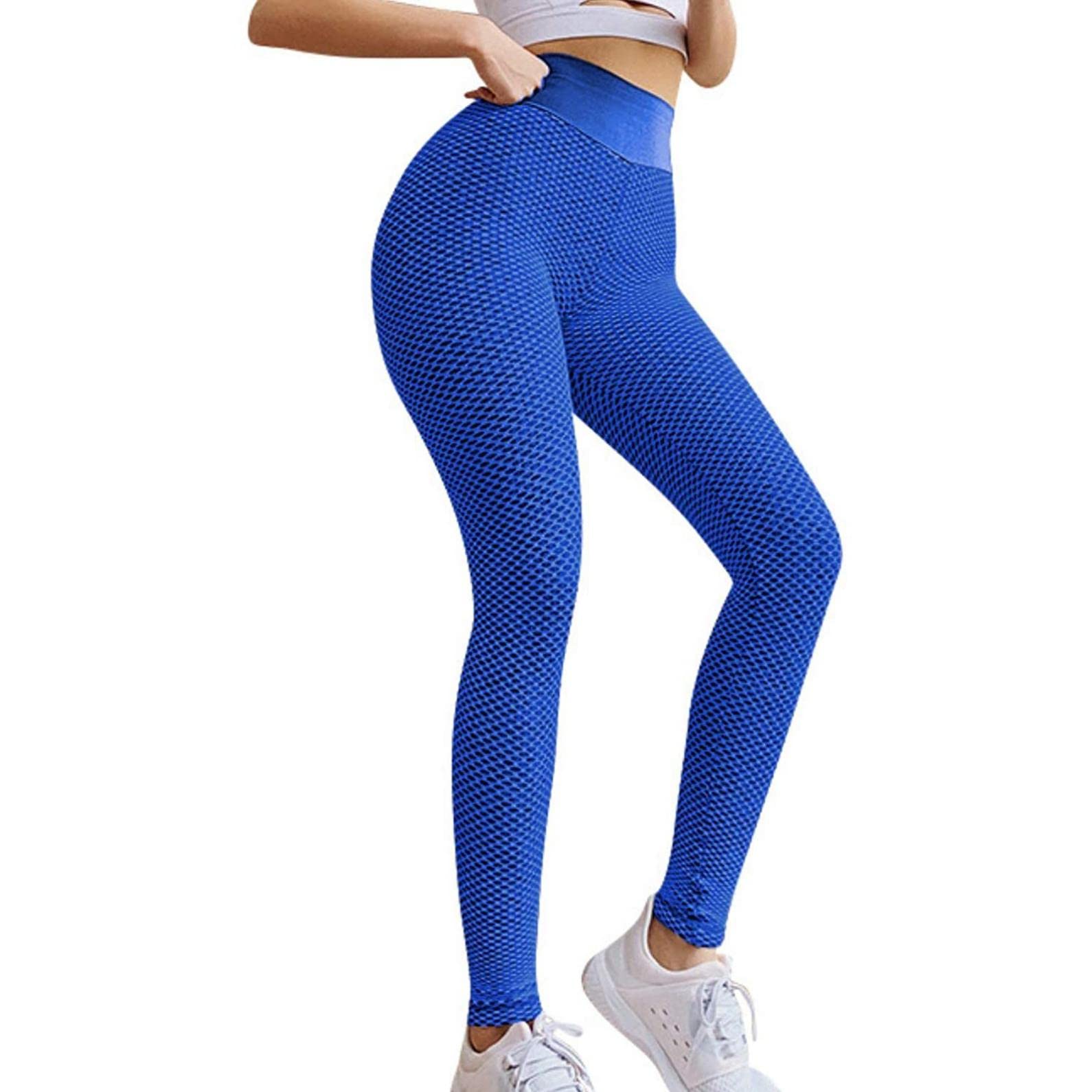 Plus Size Yoga Pants for Women - High Waisted Peach Lift Leggings & Butt Lifting Joggers - Sweatpants Tights for Yoga, Workout & Lounge Wear