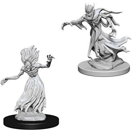 D&D Miniatures - Nolzur's Marvelous Miniatures: Wraith & Specter Undead Figures for Tabletop RPG & Dungeons & Dragons Game Scenes