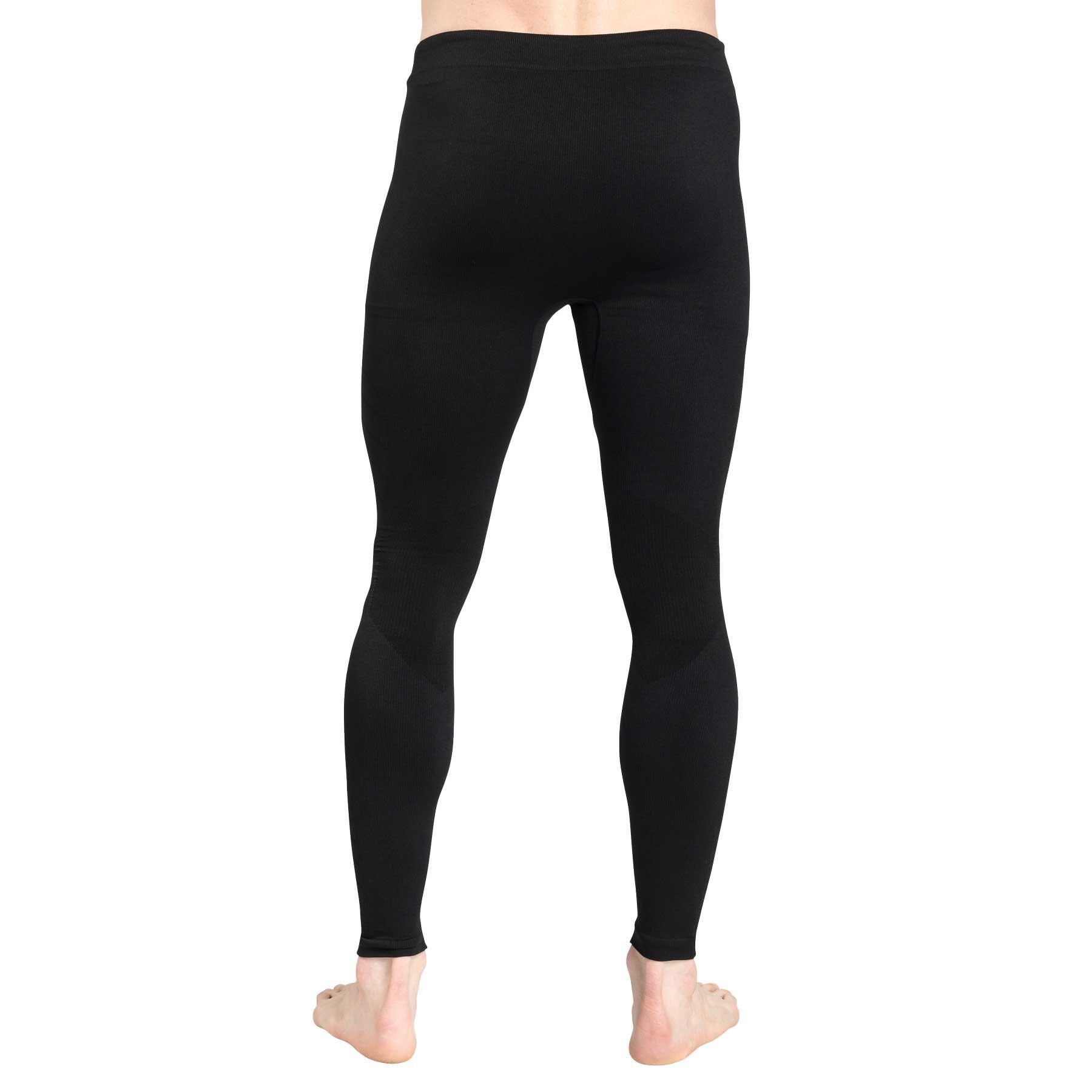 Zensah Men's Tech Tight - High Performance Compression Tights for Running, Training & Workouts - Moisture Wicking & Muscle Support for Athletes & Fitness Enthusiasts