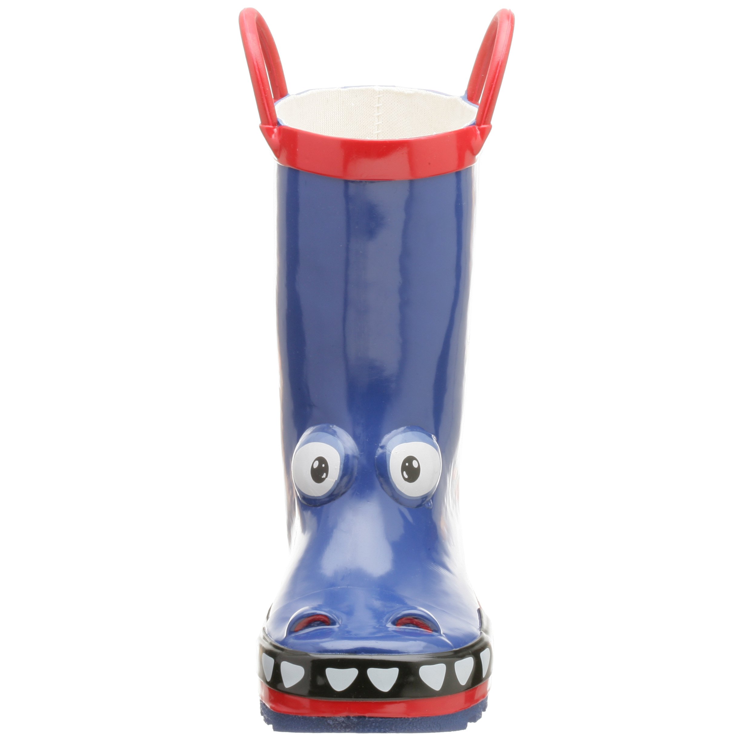 Western Chief Dino Rain Boots for Kids - Waterproof Rubber Rain Boots for Toddlers & Children (Little/Big Kid Sizes) - Perfect for Puddle Jumping, Outdoor Play & Rainy Day Adventures