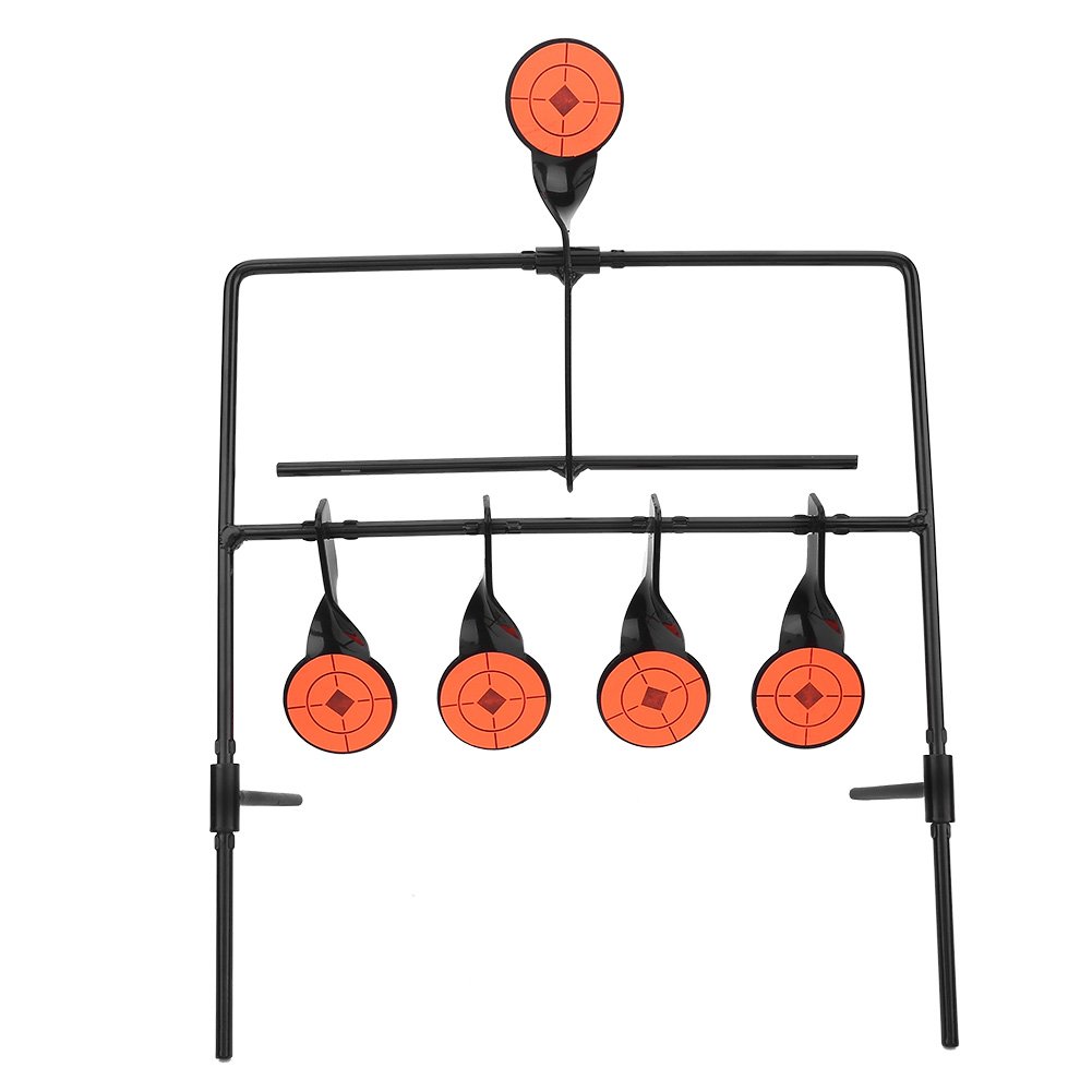 5-Piece Air Gun Moving Target Set for Shooting Practice - Perfect for Outdoor Training, Backyard Fun & Competitive Shooting