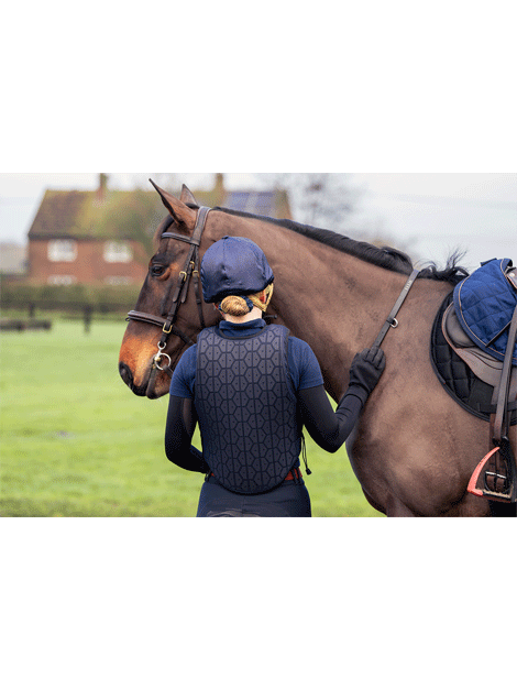 Racesafe HX3 Equestrian Body Protector - Lightweight Horse Riding Safety Vest for Jumping & Eventing - Perfect for Show Jumping, Dressage & Cross Country Riders