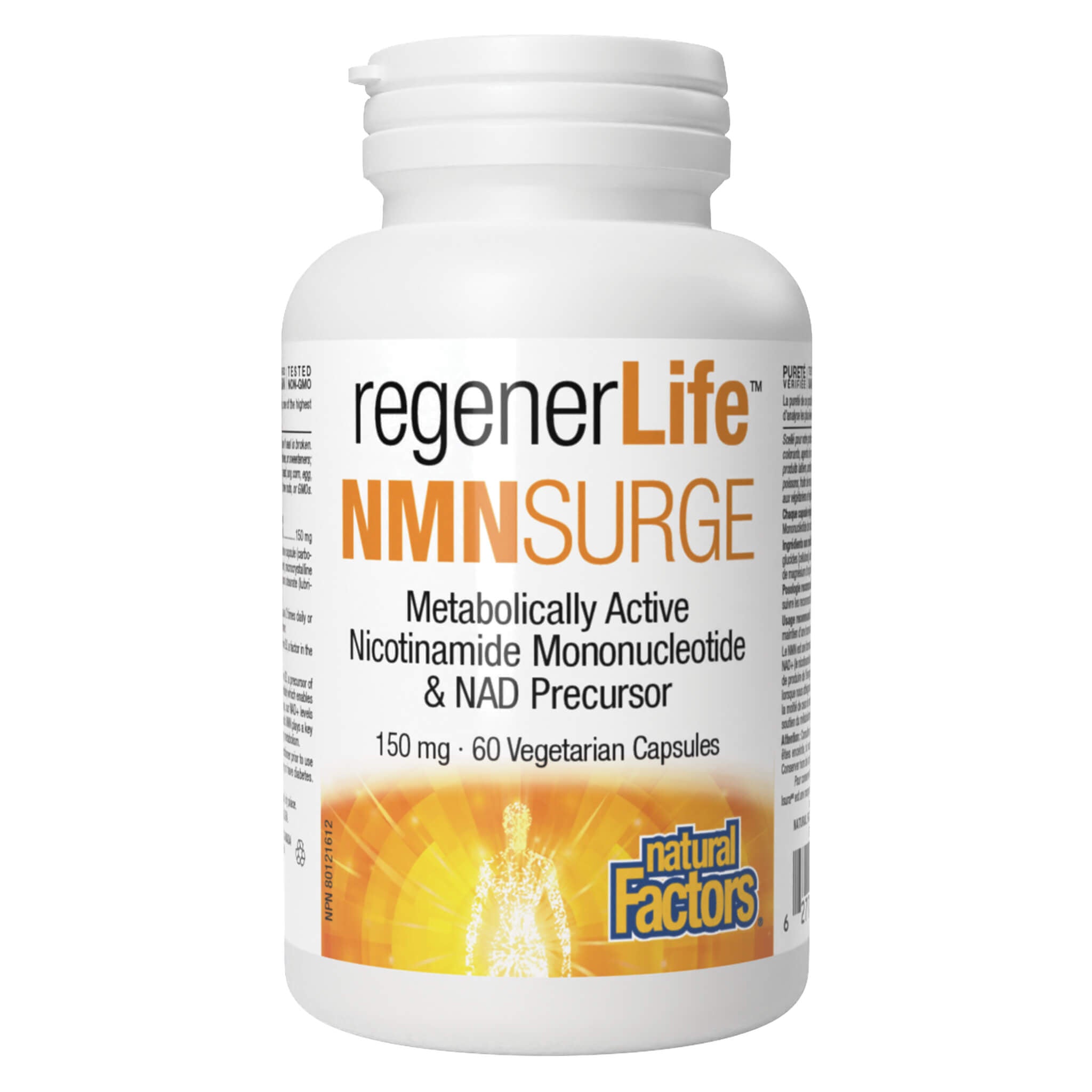 RegenerLife NMN Supplement 150mg - Nicotinamide Mononucleotide for Anti-Aging & Cellular Energy - Supports Longevity & NAD+ Boost - Perfect for Daily Wellness Routine & Healthy Lifestyle