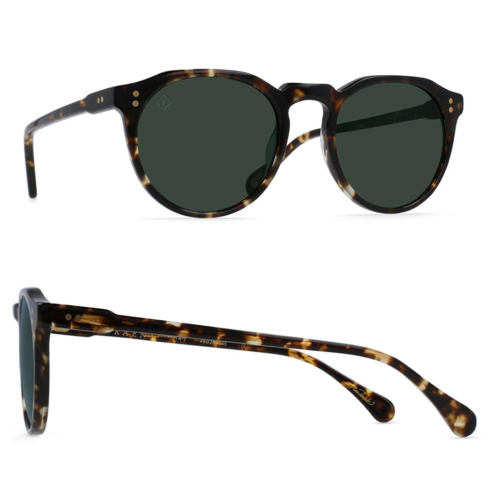 RAEN Remmy Unisex Retro Round Sunglasses - UV Protection Polarized Lenses for Men & Women - Perfect for Beach, Driving & Outdoor Activities