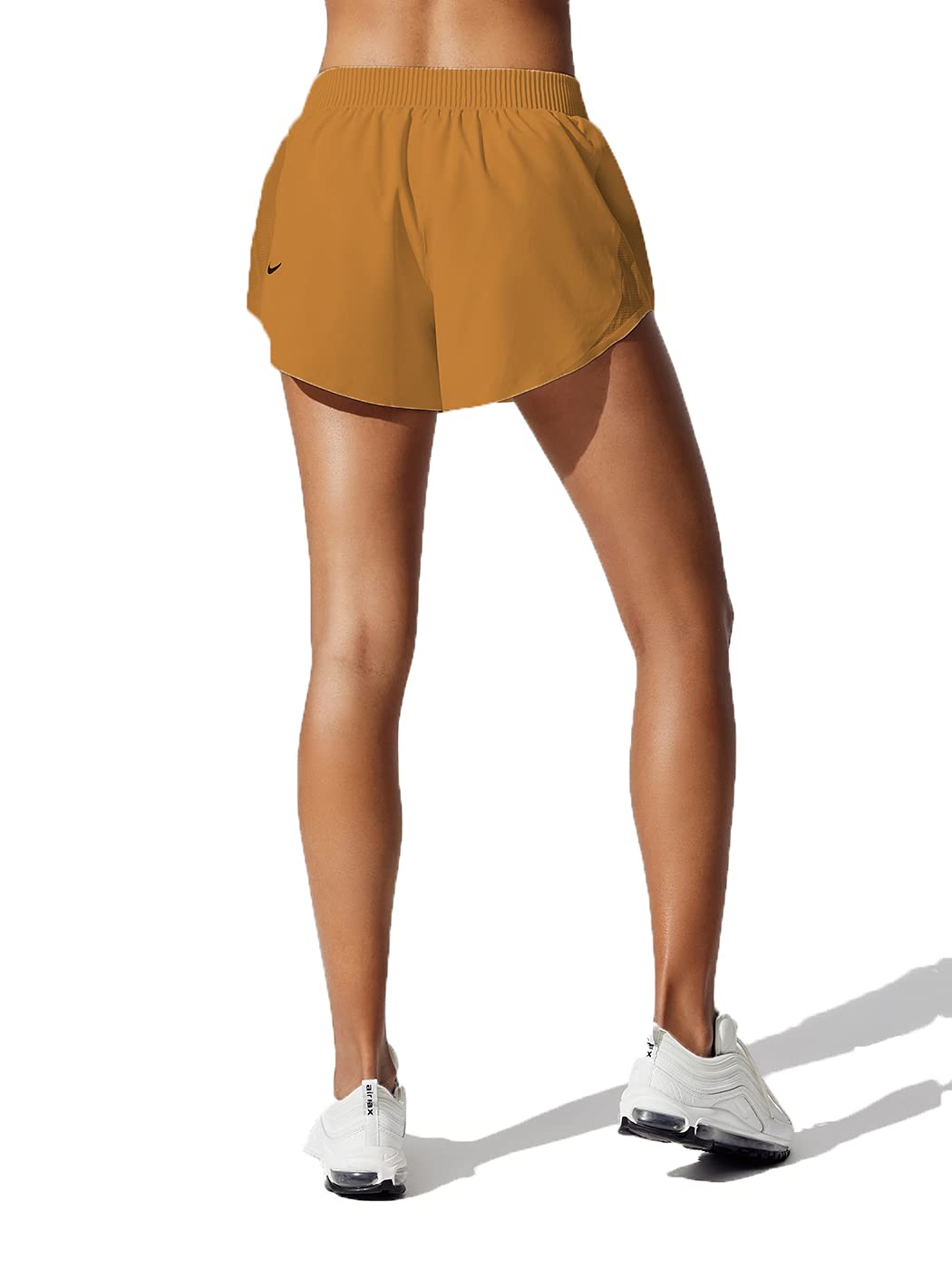 Nike Women's Run Tech Pack Tempo Running Shorts - Moisture-Wicking, Lightweight & Breathable for High-Intensity Workouts (Black, Large) | Perfect for Jogging, Gym Training & Outdoor Activities