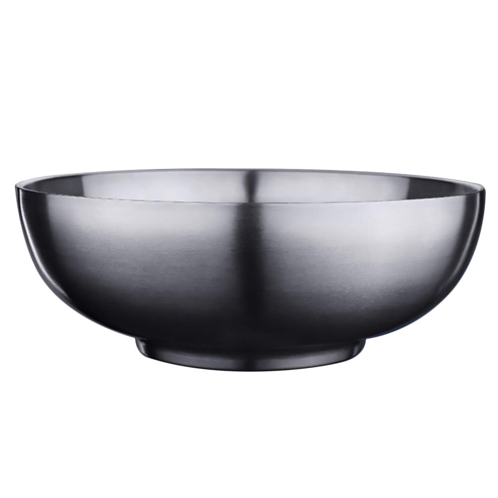 Stainless Steel Mixing Bowl 900ml - Insulated for Soup, Salad & Cereal - Kitchen & Serving Essential