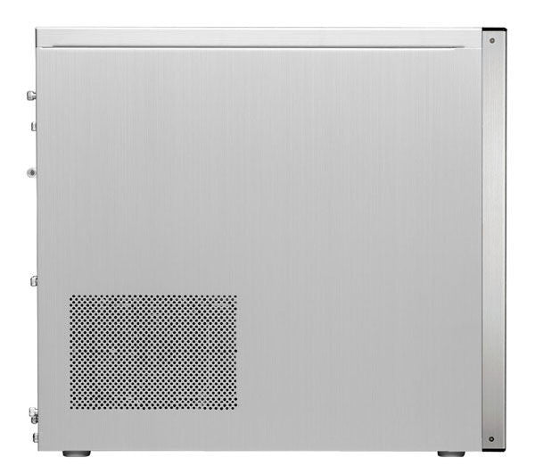 Lian Li PC-7A Plus II Mid Tower Computer Case - Silver Aluminum with Tempered Glass Window for Gaming PC Build & Home Office Setup
