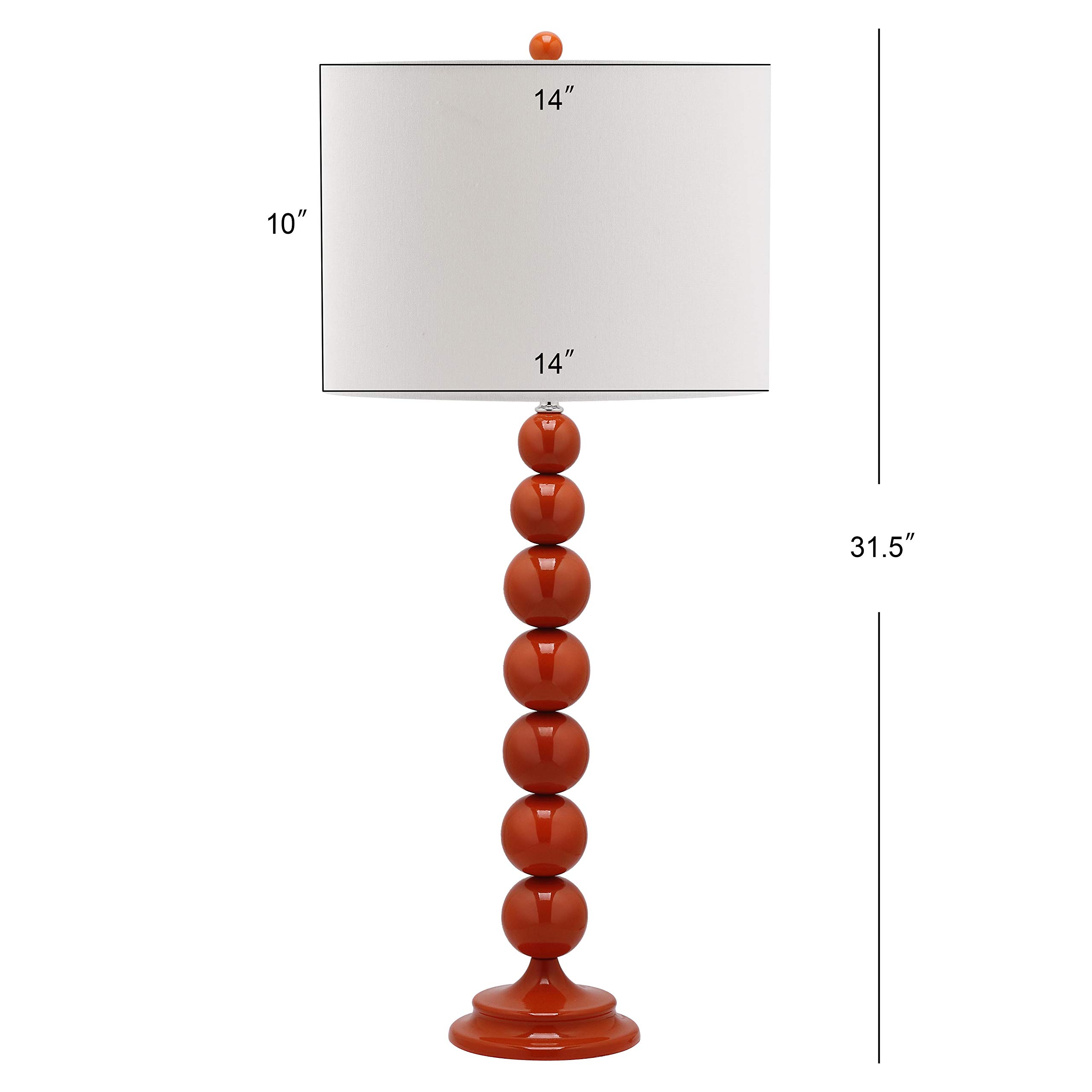 SAFAVIEH Jenna Modern Stacked Ball Table Lamp Set of 2 - 32