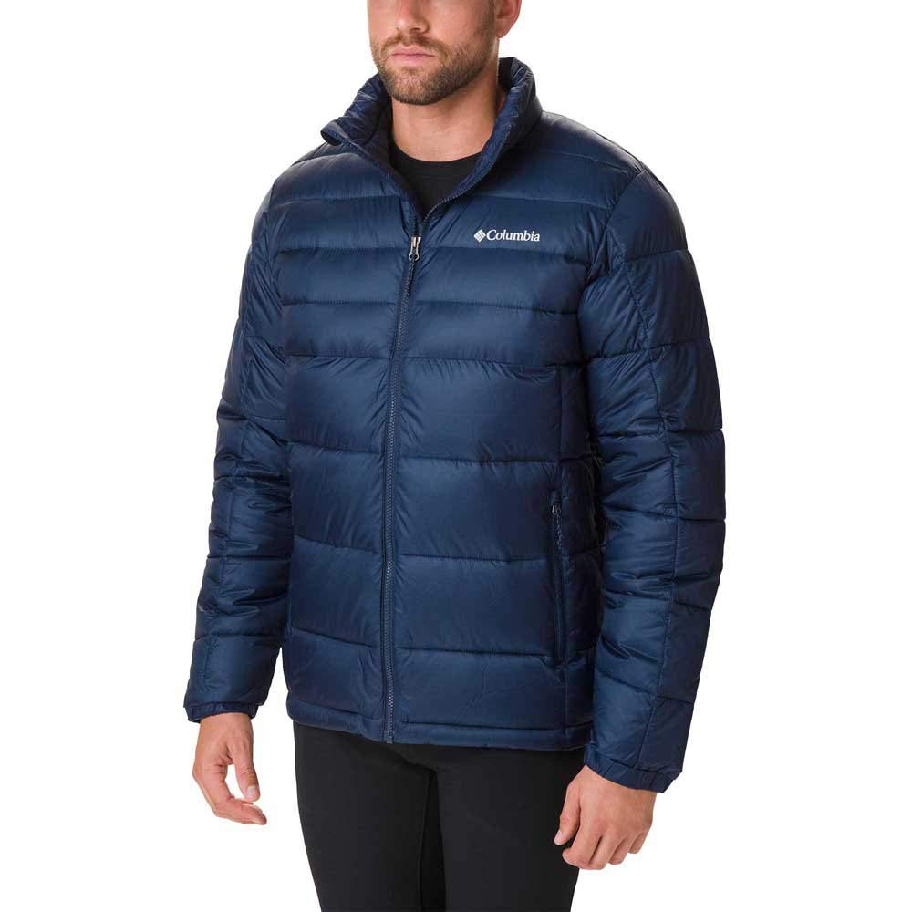 Columbia Men's Buck Butte Insulated Jacket - Waterproof Winter Coat for Hiking, Camping & Outdoor Activities | Lightweight Warm Puffer Jacket with Omni-Heat Thermal Reflective Technology