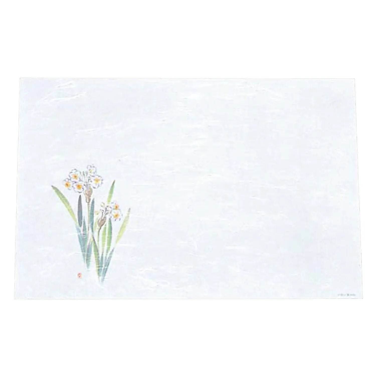 Artec Washi Paper Placemat Daffodil - 100 Pack Eco-Friendly Japanese Table Mats for Dining, Parties & Home Decor
