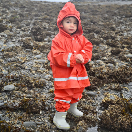 TUFS Kids' Ankle Deck Boots - Waterproof & Lightweight for Boys & Girls - Perfect for Outdoor Play, Beach, and School Activities