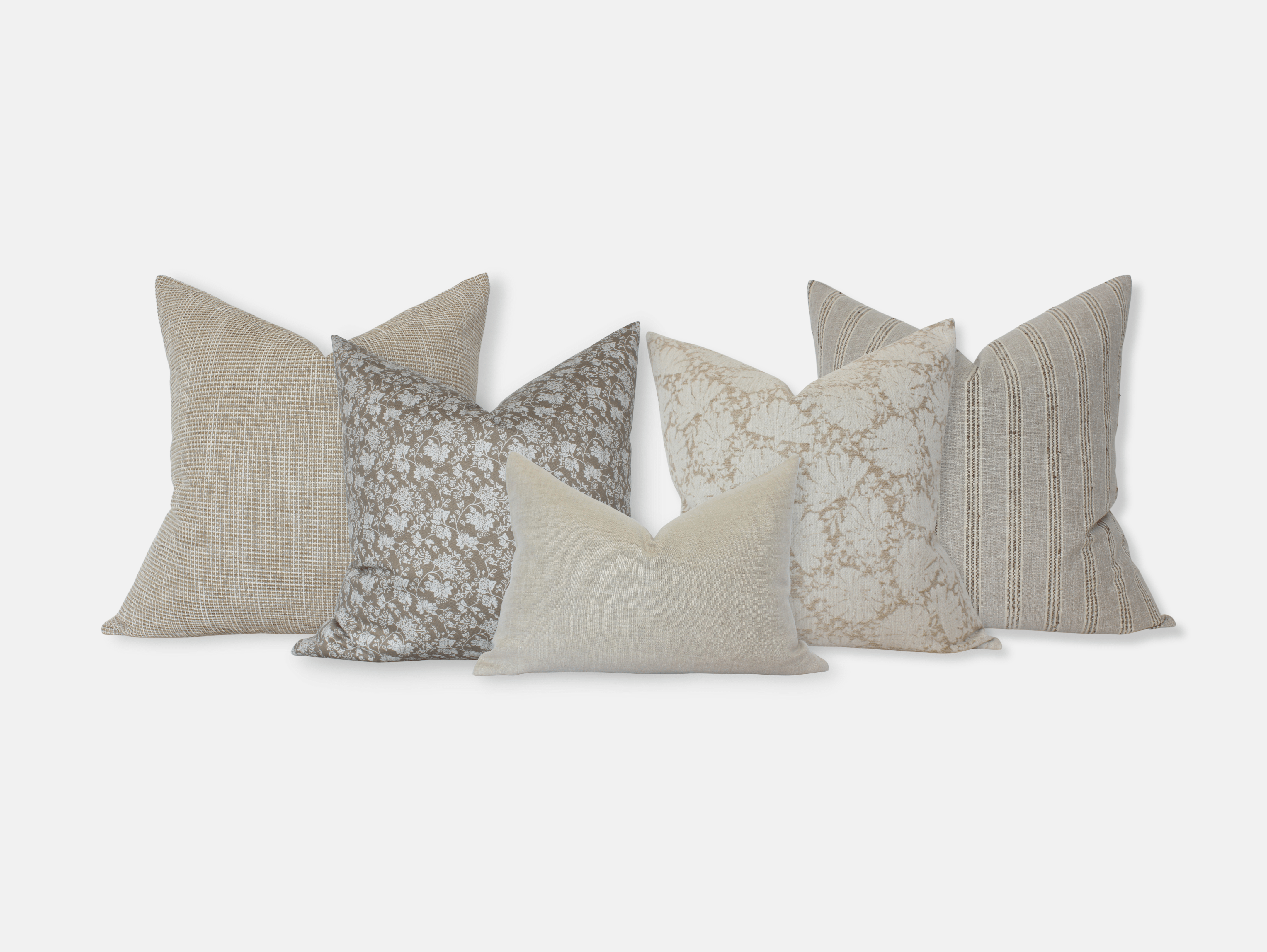 Maisie Sofa Pillow Combo Set of 5 - Soft Decorative Throw Pillows for Couch, Bed & Living Room | Perfect for Home Decor, Cozy Reading & Relaxation