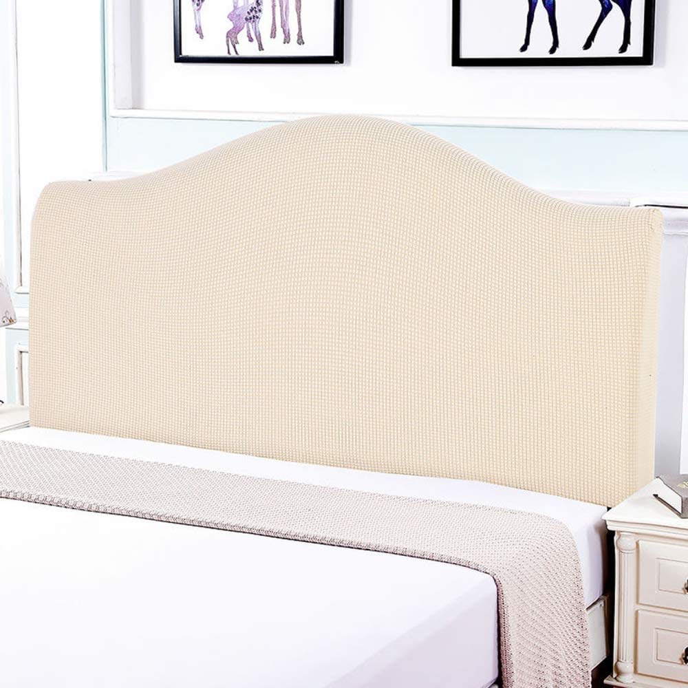 Washable Dustproof Headboard Cover Slipcover for Twin, Full, Queen, King Size Beds - Decorative & Protective Bed Headboard Protector (Color: Grey, Size: Queen) - Perfect for Bedroom Decor, Dust Protection & Easy Cleaning