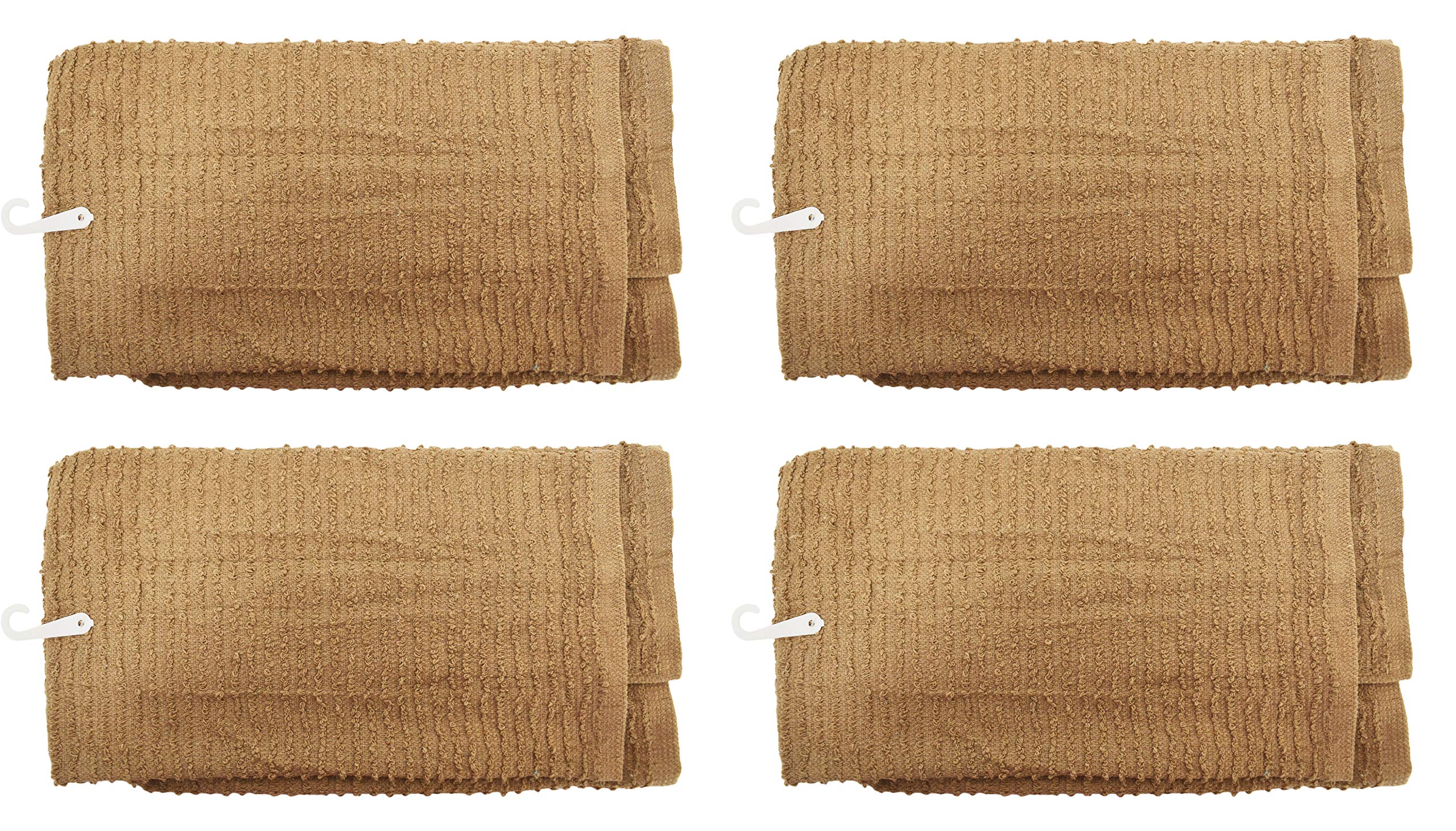 4-Pack Multi-Purpose Kitchen Towels - Easy Care for Kitchen & Coffee Cleanup
