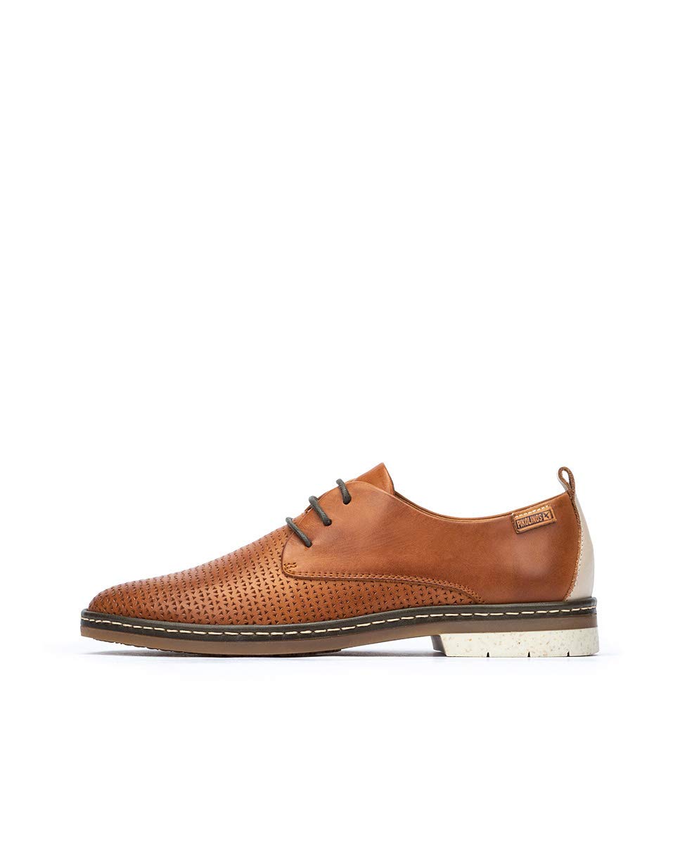PIKOLINOS Women's Leather Santander Flats - Comfortable & Stylish Slip-On Shoes for Casual Wear, Office & Travel