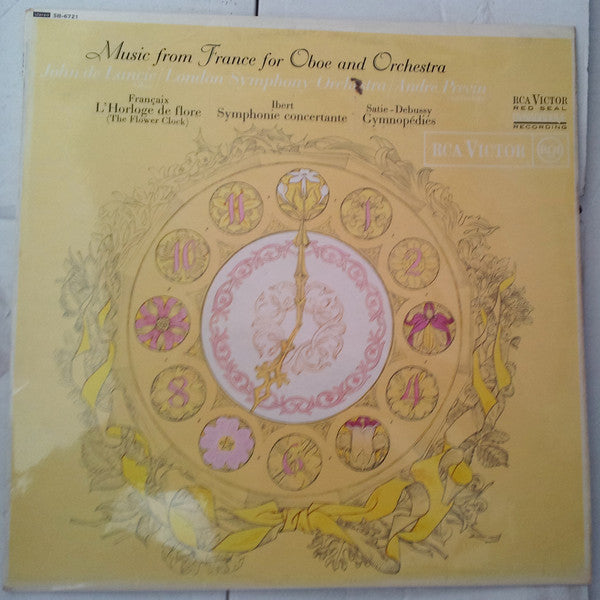 André Previn & The London Symphony Orchestra - French Music for Oboe and Orchestra LP Vinyl Record Album (NM/Mint Condition) | Classical Music, Orchestral Performance, Vinyl Collection for Audiophiles & Music Lovers