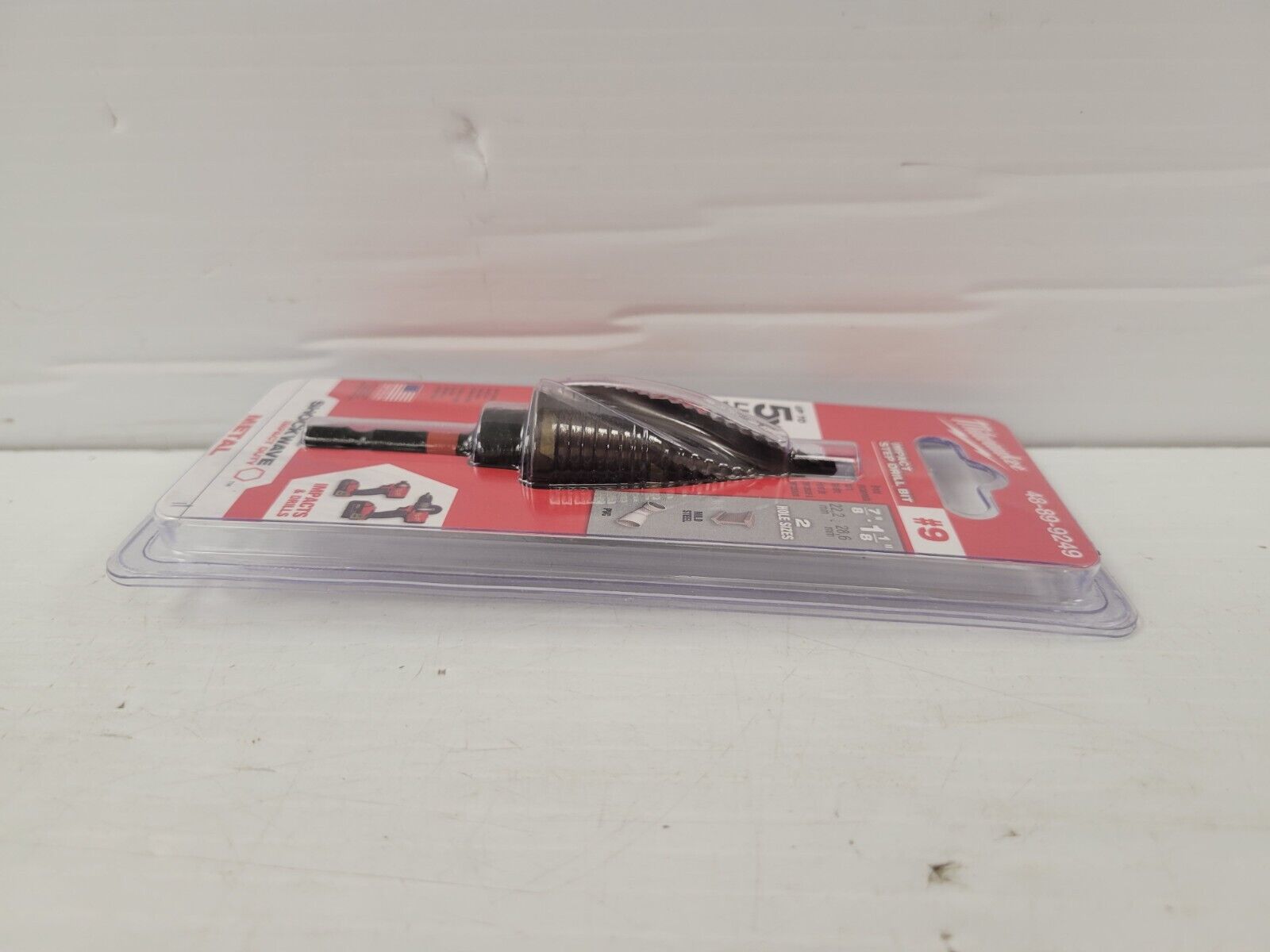 Milwaukee 48-89-9249 High-Speed Steel Drill Bit Set - Perfect for Metal, Wood, and Plastic Drilling - Ideal for DIY Projects and Professional Use