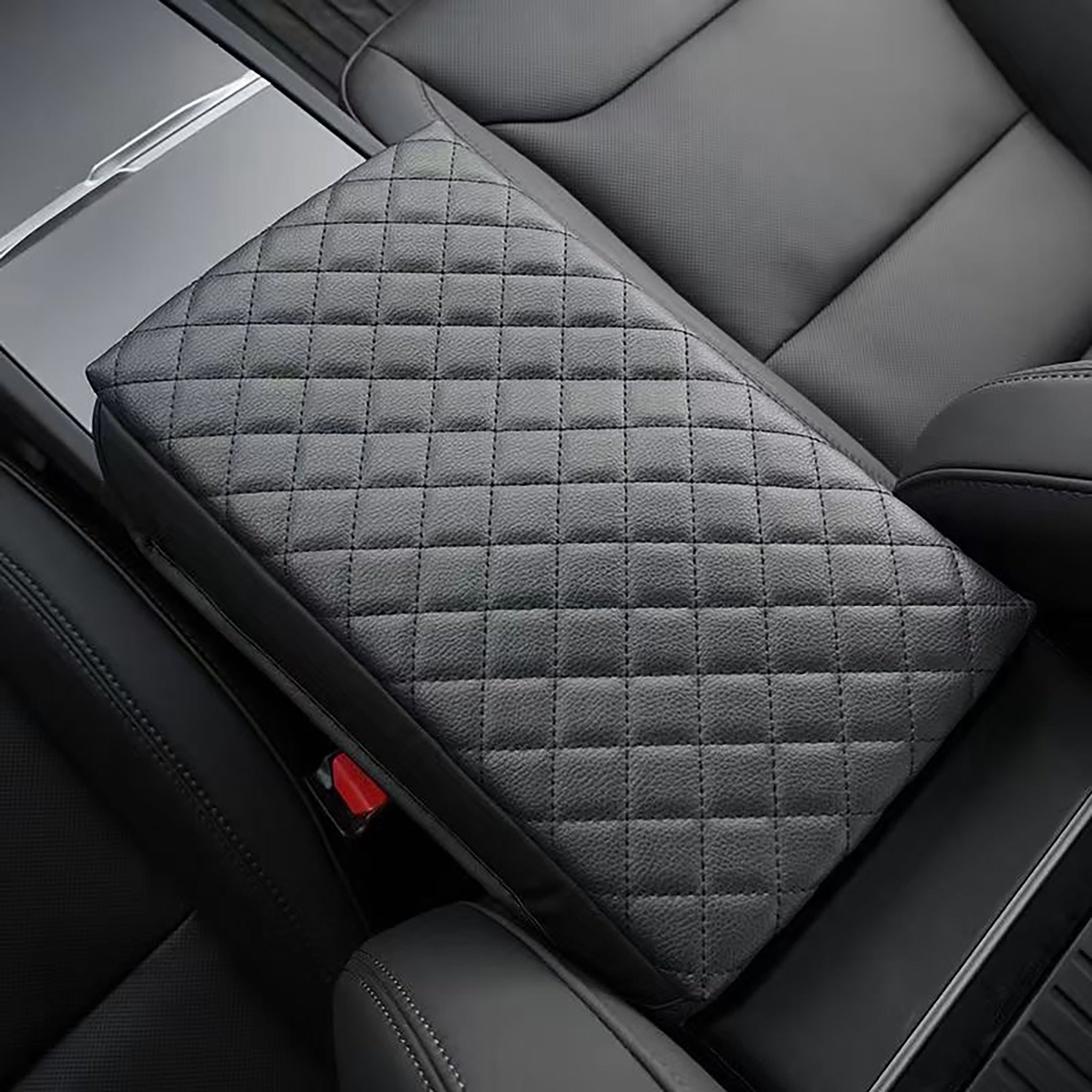 Premium Armrest Cover Cushion for Tesla Model 3 Highland (2024+) - Soft Comfort Padding for Center Console, Perfect for Long Drives & Road Trips