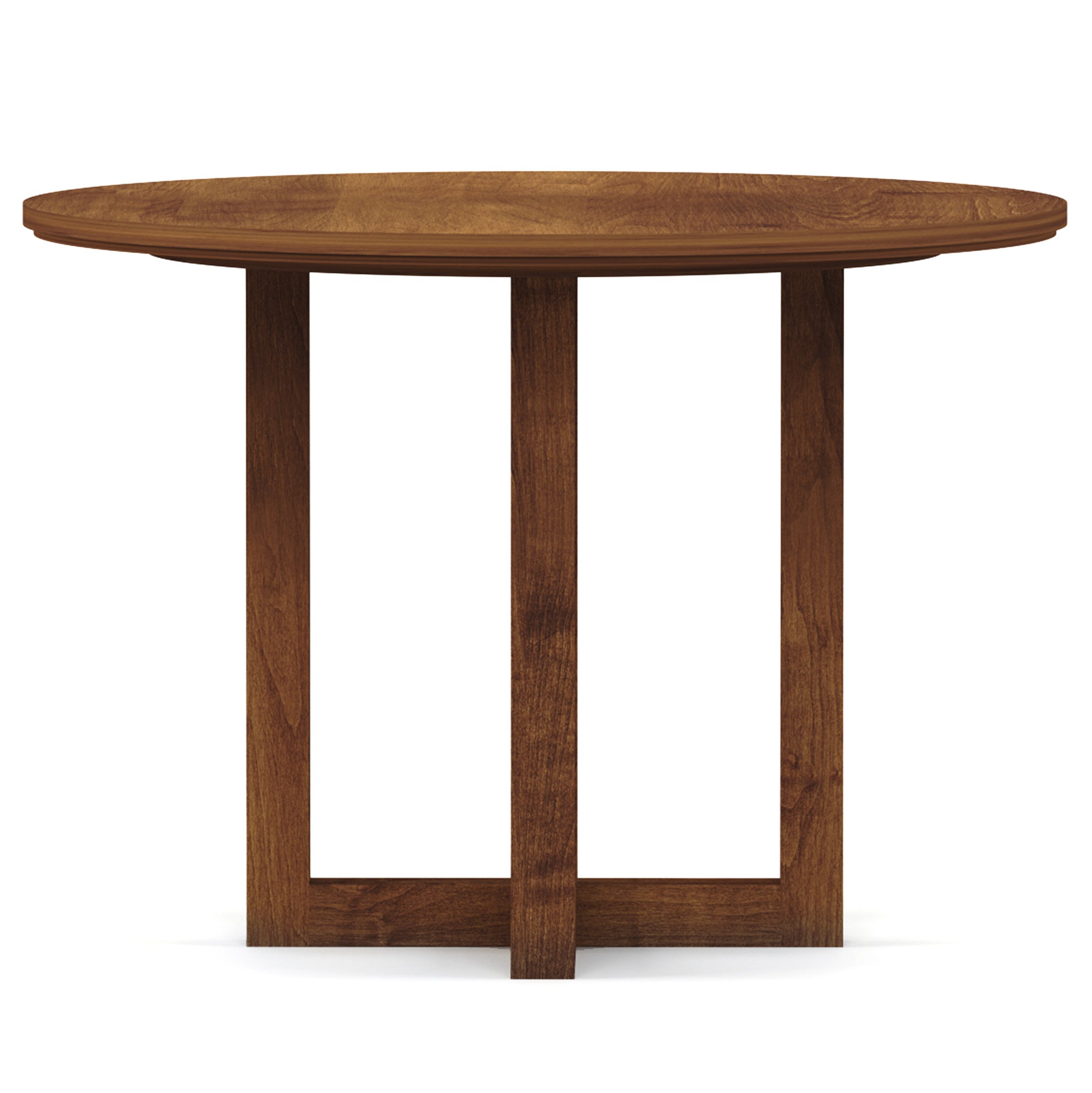 42 Inch Round Dining Table - Solid Wood Modern Kitchen Table for 6, Perfect for Small Spaces & Family Gatherings - Ideal for Dining Room, Kitchen, or Breakfast Nook