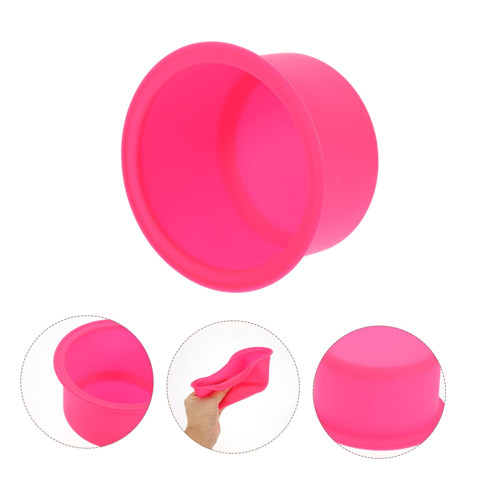 KALLORY Non-Stick Wax Melting Pot for Hair Removal & Candle Warmer - Wax Heater Inner Bowl with Lid, Perfect for Salon, Spa & Home Use - Butter Melting Pot, Rosin Wax Warmer Accessories