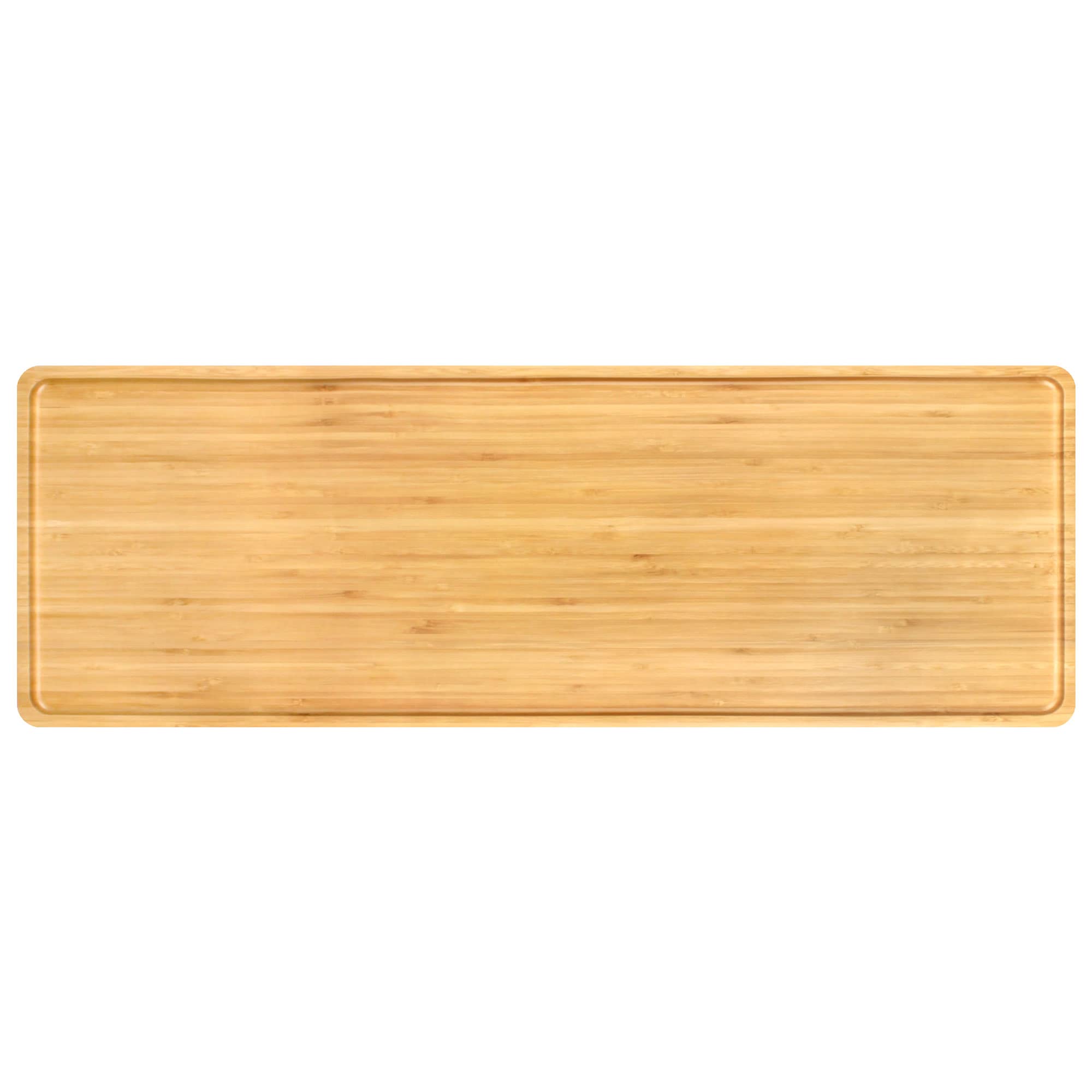 Extra Long Bamboo Serving Tray Set of 3 - 26