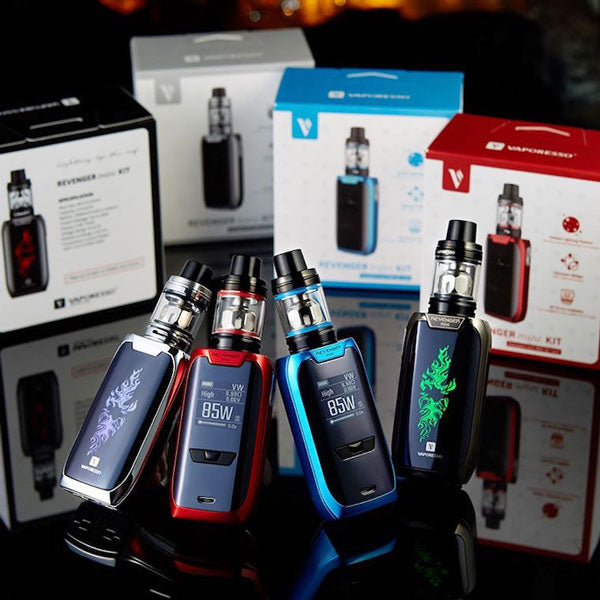 Vaporesso Revenger Mini 85W TC Vape Mod Kit with NRG SE Tank & 2500mAh Battery - Portable E-Cigarette for Travel & Outdoor Vaping