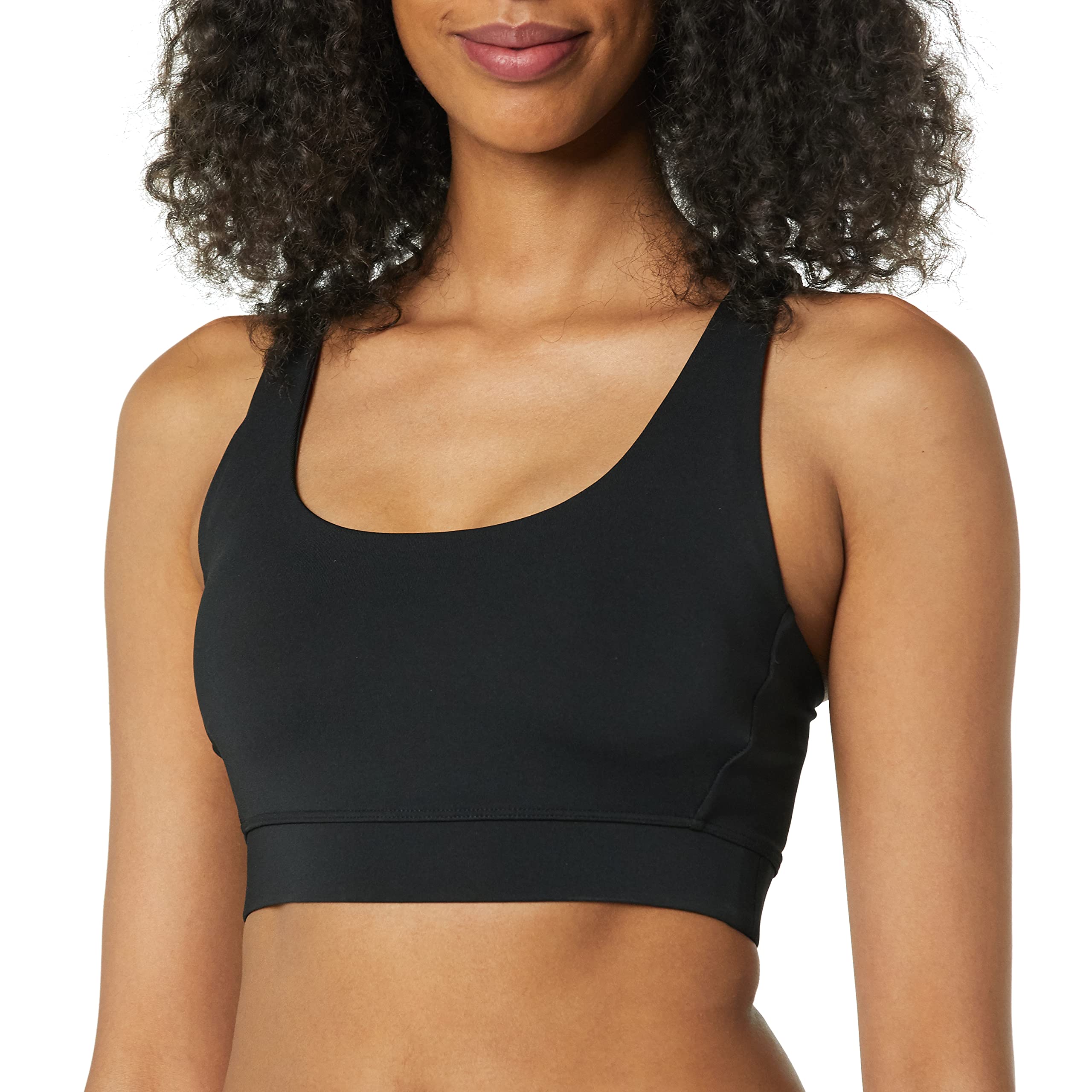Amazon Essentials Women's Everyday Fitness Sports Bra - Comfortable Workout Top for Yoga, Running & Gym - Breathable Strappy Design for Active Lifestyles