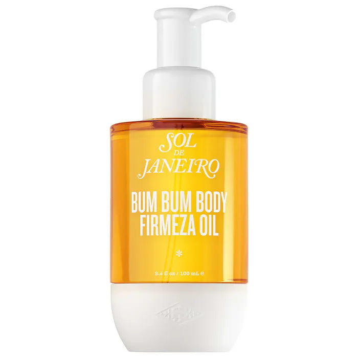 Sol de Janeiro Bum Bum Firmeza™ Firming & Anti-Inflammatory Body Oil – Skin Tightening & Cellulite Reduction for Legs, Arms & Stomach – Perfect for Post-Workout Recovery & Summer Glow