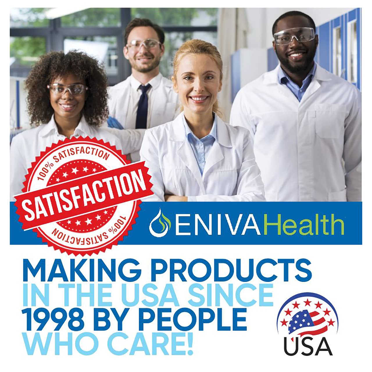 Eniva Health Liquid Ionic Silica Supplement - 2mg per Serving | Supports Collagen & Elastin Production for Joint, Bone, Skin, Hair & Nail Health | Keto & Gluten Free | 32 Servings | Ideal for Active Lifestyles & Anti-Aging Routines
