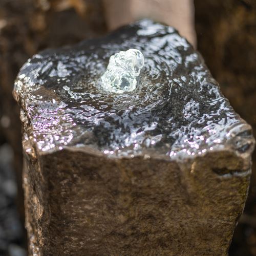 EasyPro Tranquil Décor Natural Top Real Basalt Three Pack Complete Kit (20, 27, 35 inches) – Premium Decorative Stones for Zen Gardens, Landscaping & Home Decor