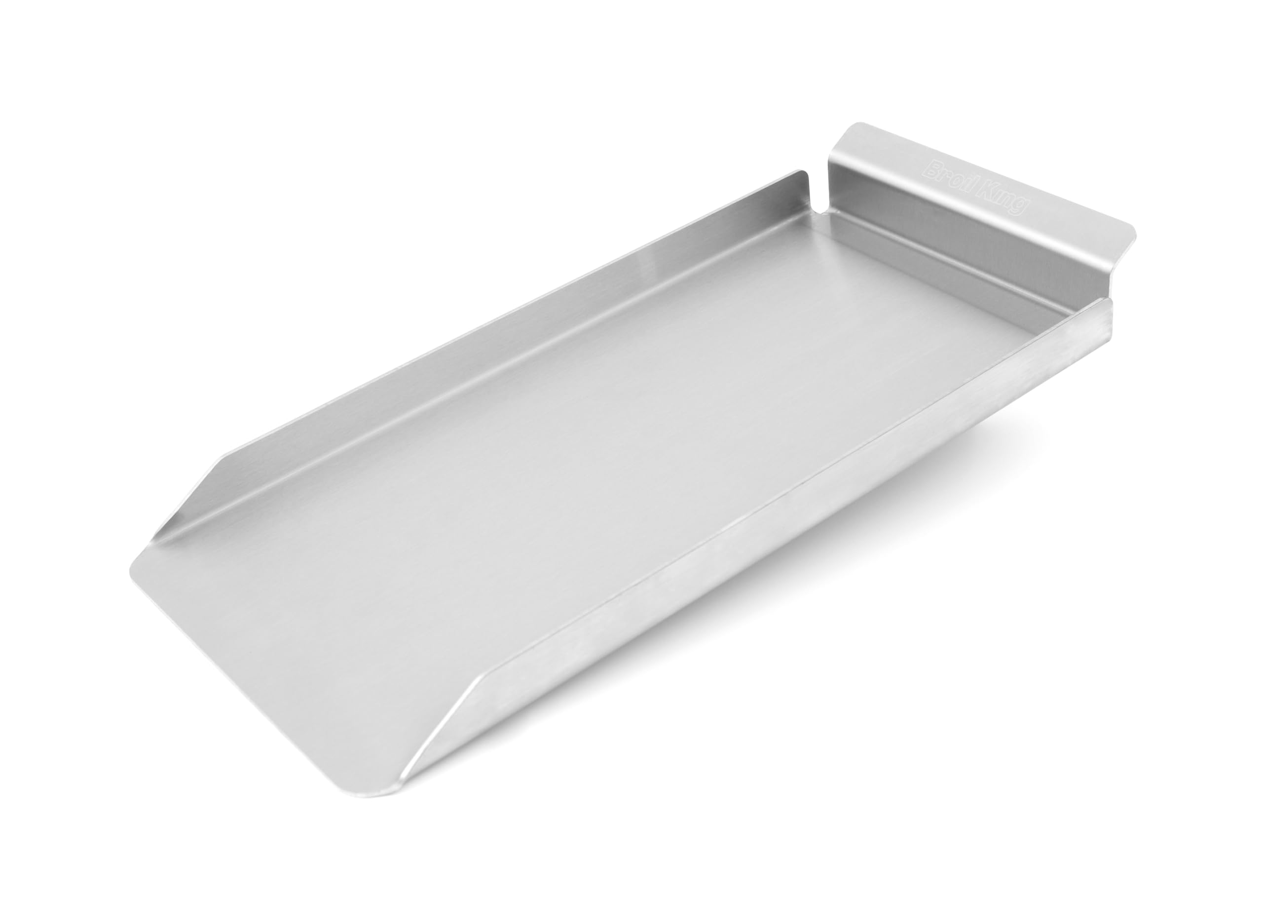Broil King 69122 Stainless Steel Narrow Griddle - Premium BBQ Grill Accessory for Outdoor Cooking, Camping & Backyard Grilling