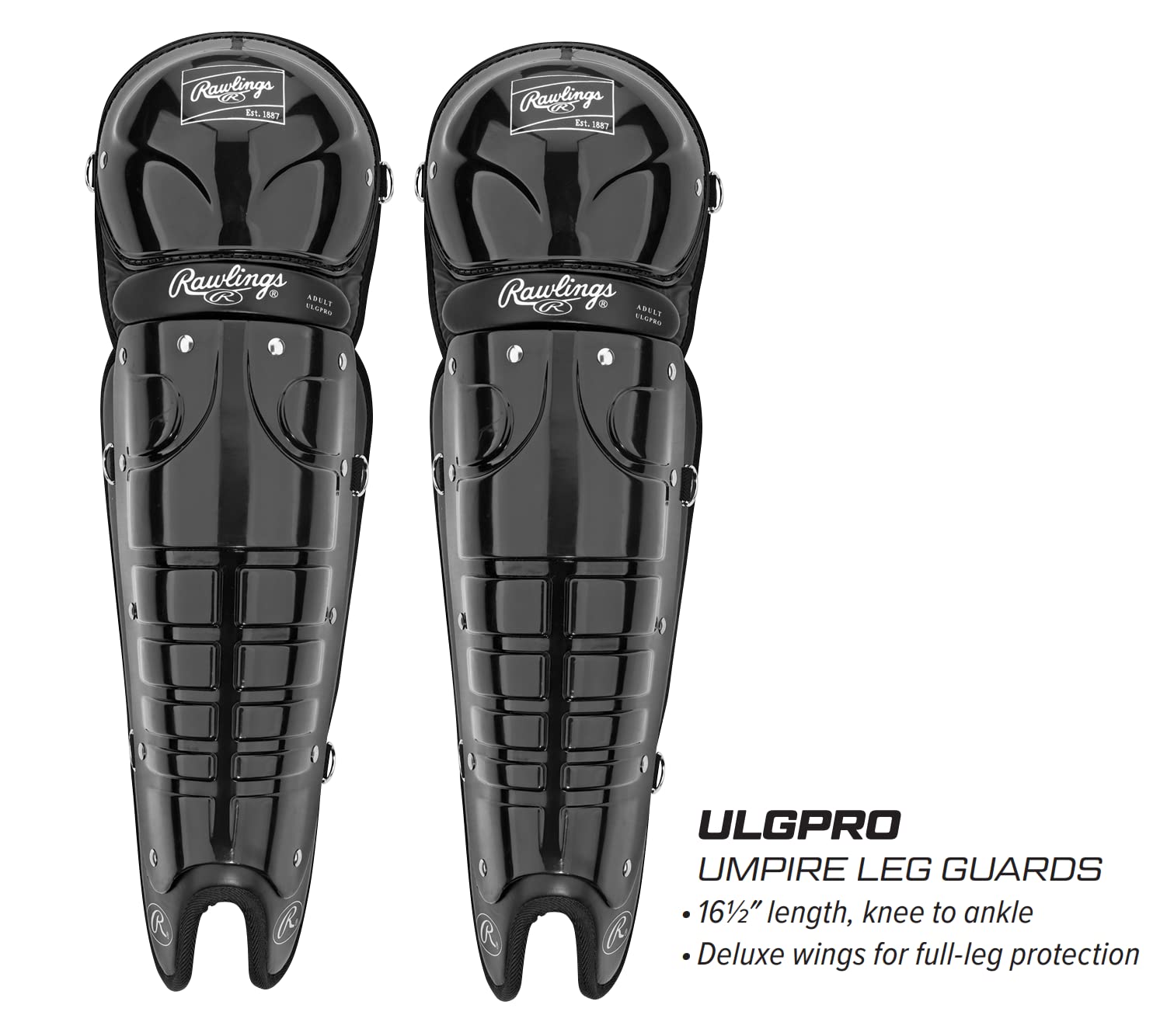 Rawlings ULGPRO Umpire Leg Guards 17.5