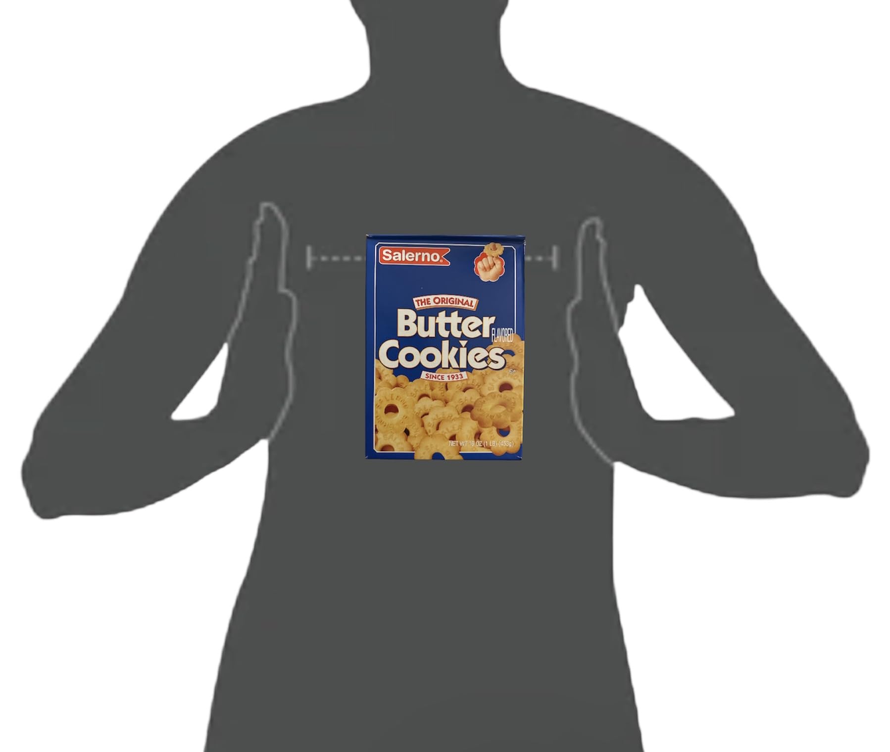 Salerno Butter Cookies - 2 Pack (16 Oz Each) | Delicious Snacks for Parties, Gifts & Office Treats | Premium Munchie Box Curations